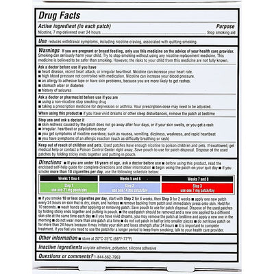 Nicotine Transdermal System Patch  Step 3