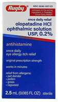 Olopatadine Hydrochloride Ophthalmic Solution 0.2% by Rugby - Image 1