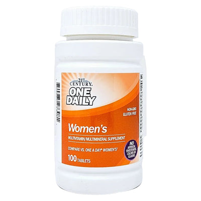One Daily Women's Multivitamin 100 Tablets by 21st Century