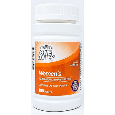One Daily Women's Multivitamin/Multimineral 100 Tablets by 21st Century