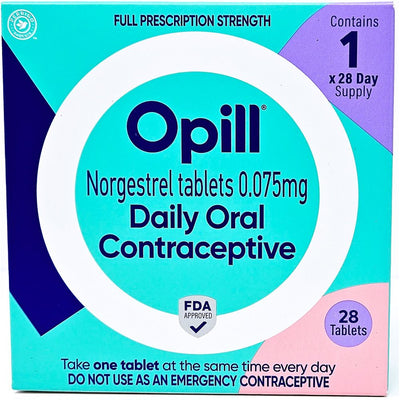 Opill Daily Oral Contraceptive - 28 Tablets