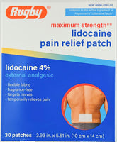 Pain Relief Patch 30 Patches by Rugby - Image 1