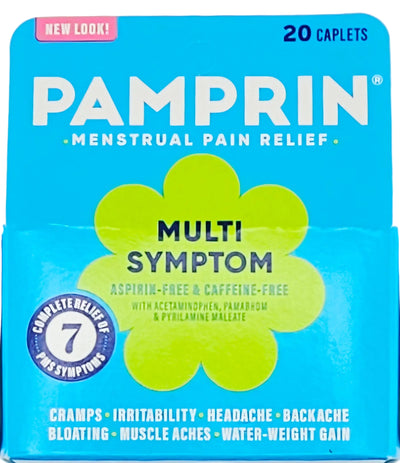 Pamprin Multi-Symptom, 20 Caplets