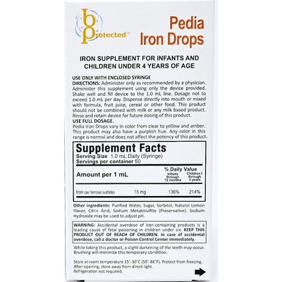 Pedia Iron Supplement for Infants & Children