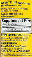 Potassium Gluconate 550 mg 100 Tablets by Nature Made - Image 2