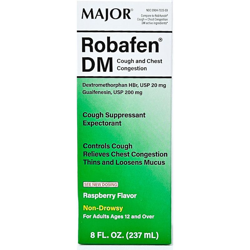 Robafen DM 8 fl oz each (1 or 3 Pack) by Major - Main product image