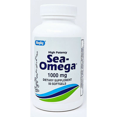 Sea-Omega 1000 mg 50 Softgels by Rugby