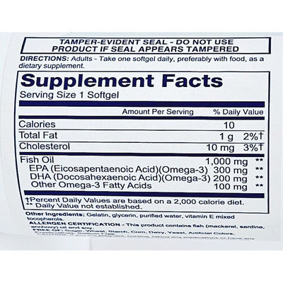 Sea-Omega 1000 mg 50 Softgels by Rugby