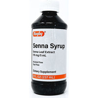 Senna Syrup 176 mg (Chocolate Flavor) 8 Fl oz by Rugby - Image 1