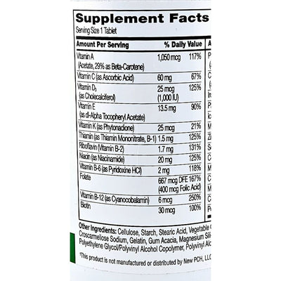 Multivitamin/Multimineral Supplement
