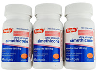 Simethicone, 180 mg 60 softgels each (1, 2 or 3 Pack) by Rugby - Image 3