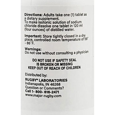 Sodium Chloride Tablets