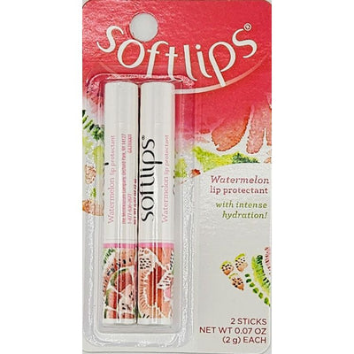 Softlips Watermelon Lip Conditioner (2 Sticks)