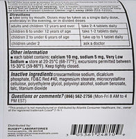 Stimulant Laxative plus Stool Softener 1000 Tablets by Rugby - Image 3