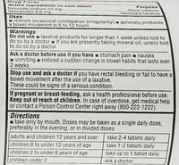 Stimulant Laxative plus Stool Softener 1000 Tablets by Rugby - Image 2