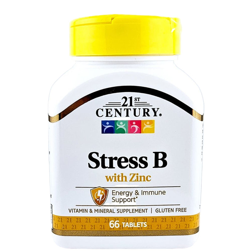 Stress B with Zinc Supplement by 21st Century - Main product image