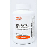 Tab-A-Vite Multivitamin with Iron 1000 Tablets by Rugby