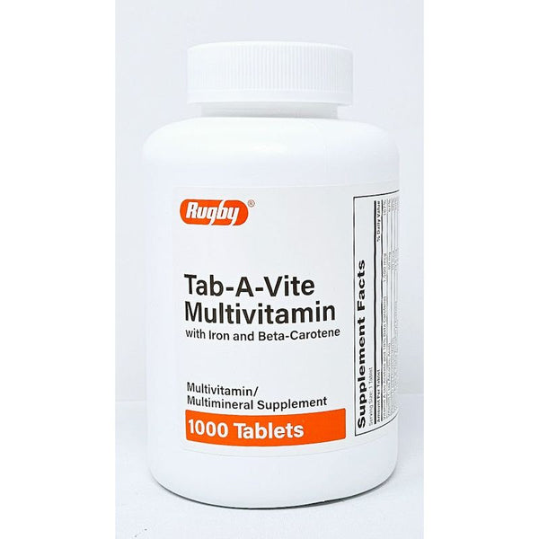 Tab-A-Vite | Multivitamin w/ Iron| 1000 Tablets - Hargraves Online ...