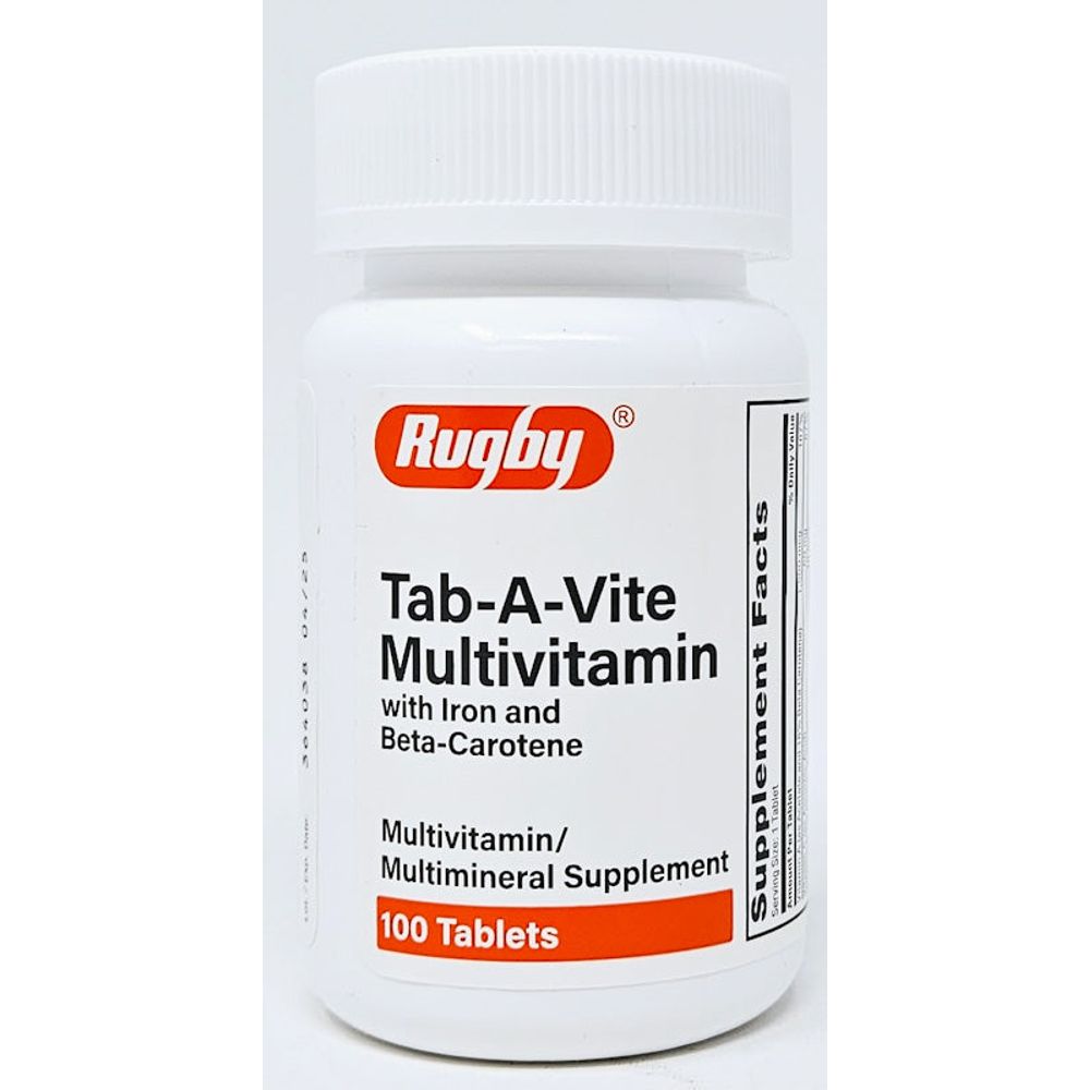 Tab-A-Vite | Multivitamin |100 Tablets – Hargraves Online Healthcare