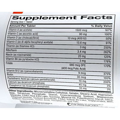 Multivitamin (1000 Tablets)