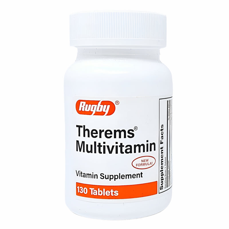 Multivitamin (Therems) 130 Tablets by Rugby - Main product image