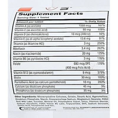 Multivitamin Therems 130 Tablets by Rugby