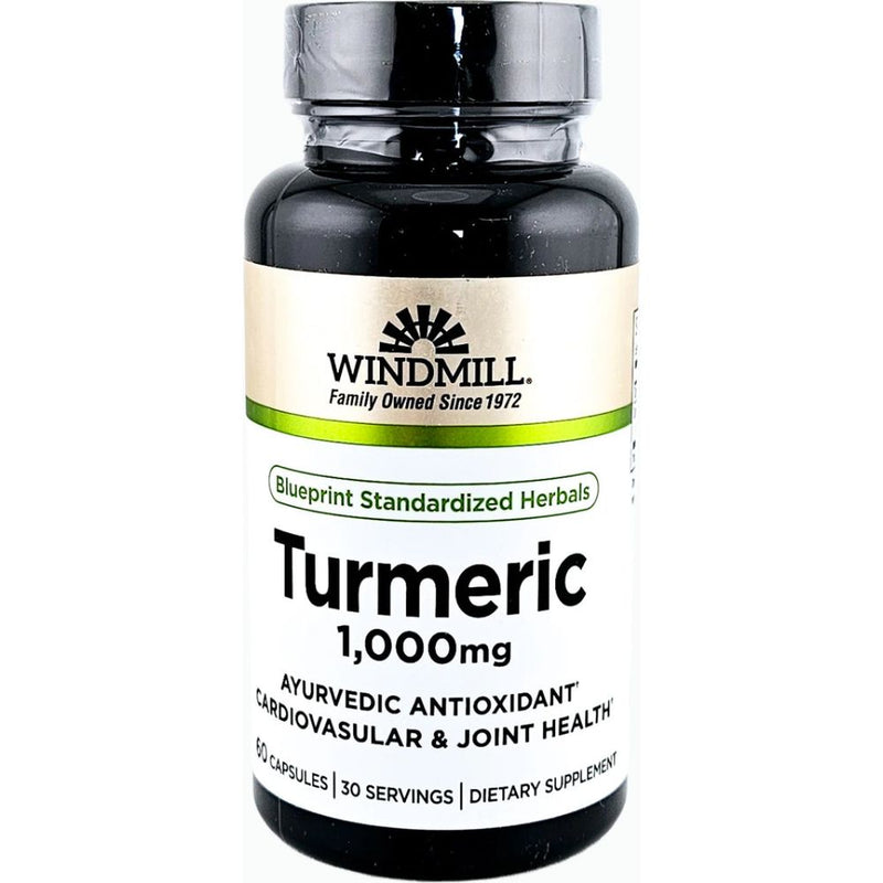 Turmeric 1000 mg 60 Capsules by Windmill - Main product image