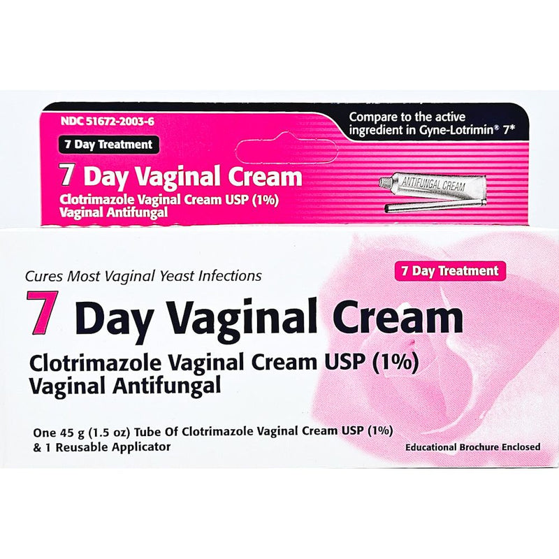 Clotrimazole Cream (7 Day) 1.5 oz Tube by Taro - Main product image