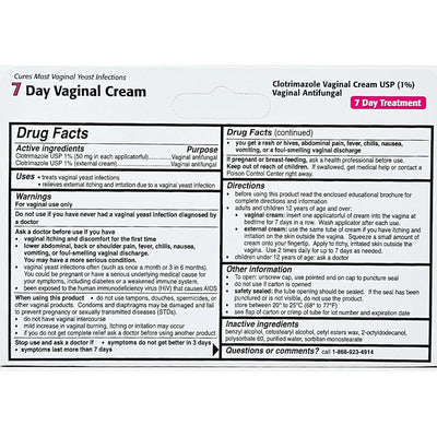 Vaginal Cream (7 Day) Clotrimazole 1.5 oz Tube by Taro