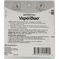 Vapor Duo Inhaler with Essential Oil Rub by Mentholatum - Image 2