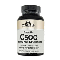 Vitamin C-500 mg with Rose Hips 50 Wafers by Windmill - Image 1