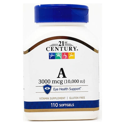 Vitamin A 3,000 mcg 10,000 IU