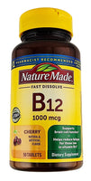 Vitamin B12, 1000 mcg (Fast Dissolve) by Nature Made - Image 1