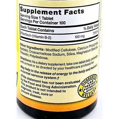 Vitamin B-2 100 mg