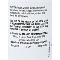 Vitamin B6, 50 mg 100 Tablets by Major - Image 3