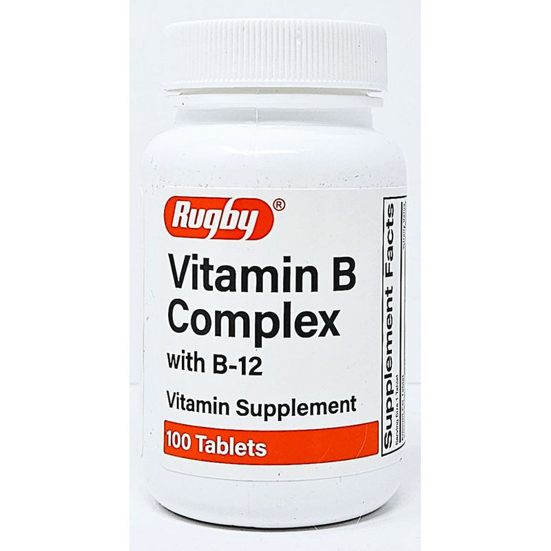 Vitamin B-Complex with B-12 by Rugby (1 or 3 pack) - Main product image