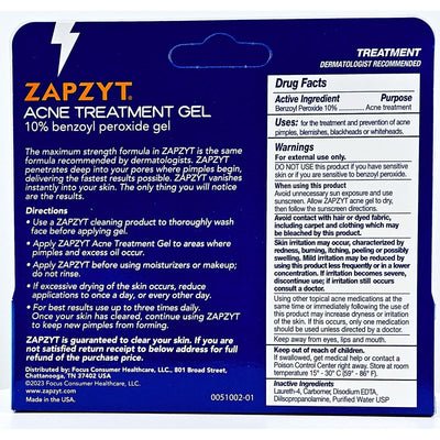 Zapzyt Acne Treatment Gel