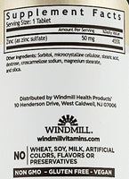 Zinc Sulfate 50 mg 90 Tablets by Windmill - Image 2