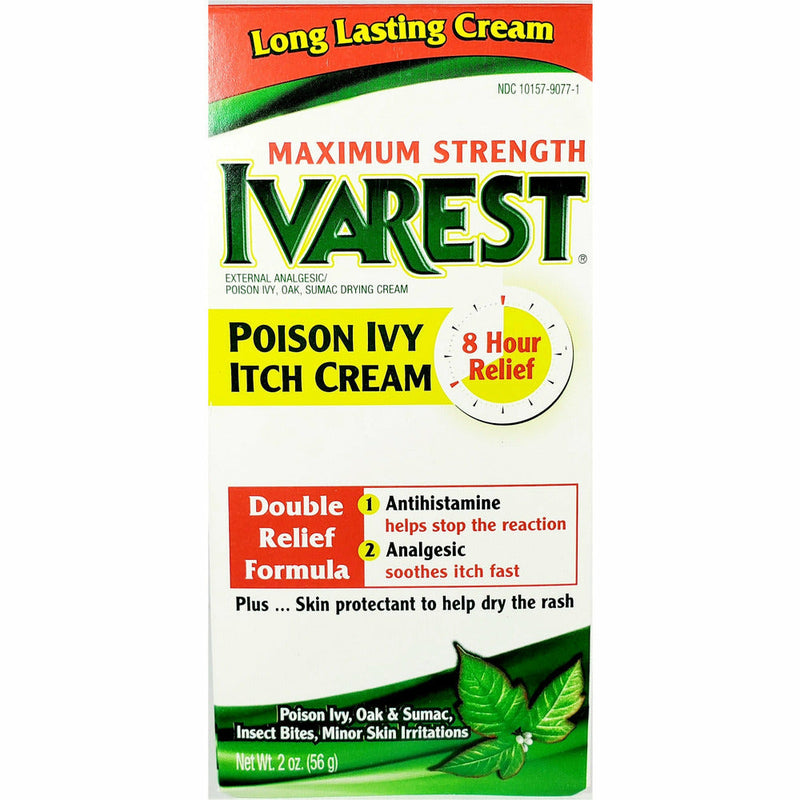 Ivarest Poison Ivy Itch Cream, 2 oz - Main product image