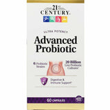 Advanced Probiotic 1250 mg, 60 Capsules by 21st Century