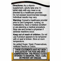 Vitamin B6 100 mg 110 Tablets by 21st Century - Image 3