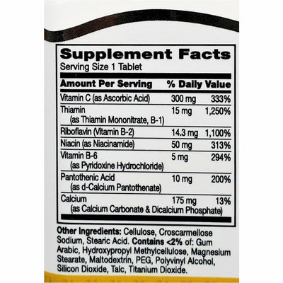21st Century Vitamin B-Complex plus Vitamin C, 100 Tablets