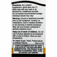 Vitamin B Complex plus Vitamin C, 100 Tablets by 21st Century - Image 3