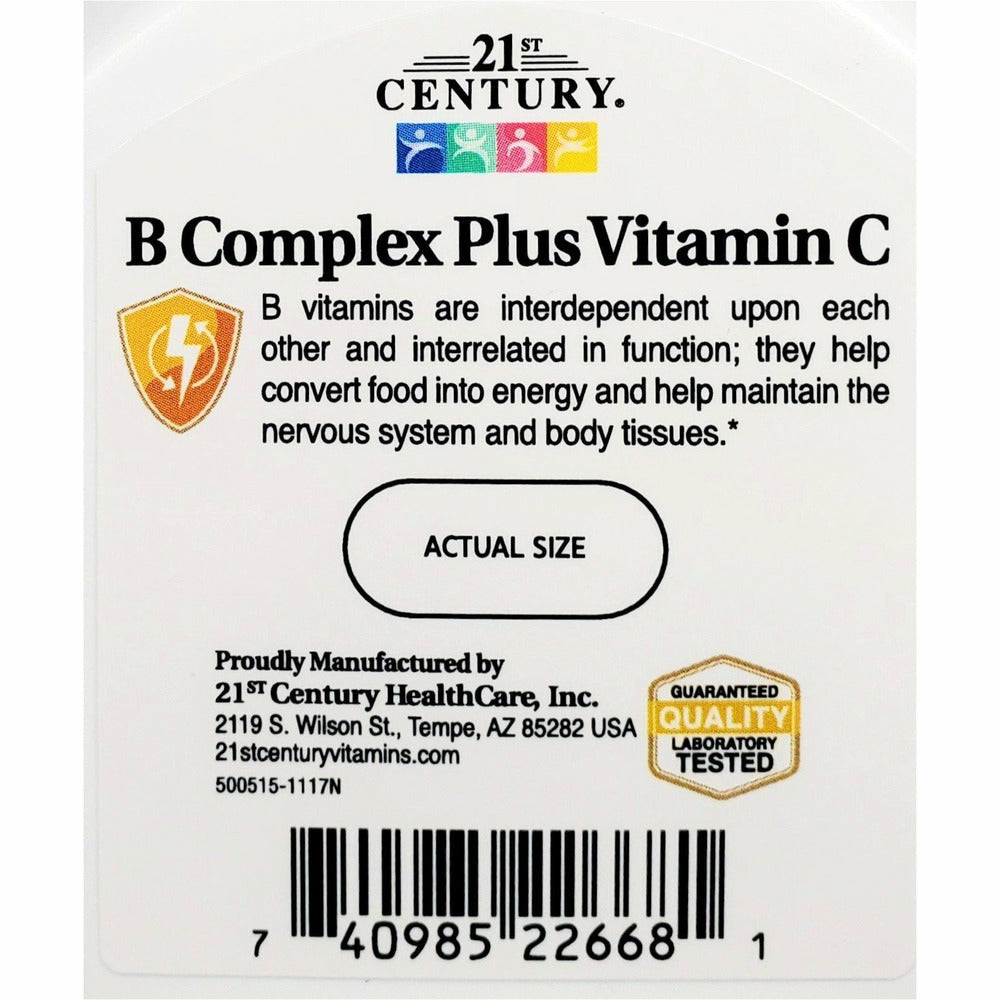 Vitamin B Complex | plus Vitamin C - Hargraves Online Healthcare