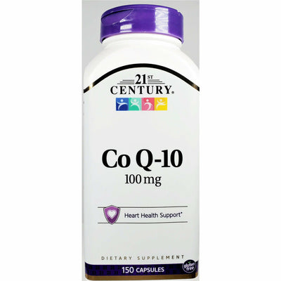 Co Q-10, 100 mg 150 Capsules by 21st Century