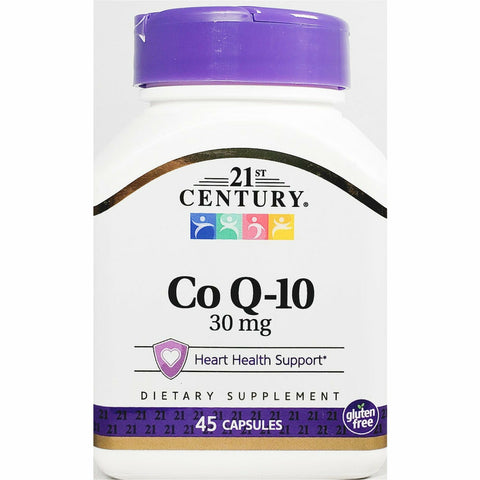 21st Century Co Q10, 30 mg 45 Capsules