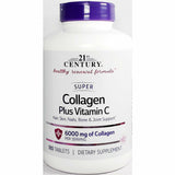 21st Century Collagen plus Vitamin C, 6000 mg 180 Tablets