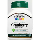 21st Century Cranberry Extract, 400 mg 60 Vegetarian Capsules