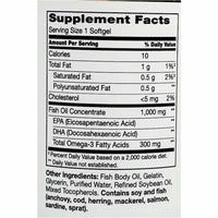 Fish Oil, 1000 mg 120 Softgels by 21st Century - Image 2