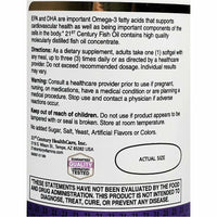 Fish Oil, 1000 mg 120 Softgels by 21st Century - Image 3